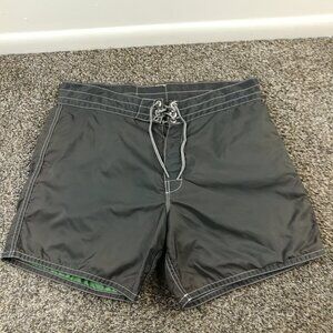 Birdwell Beach Britches Surf Swim 310 Board Shorts 5.5" Gray Mens 33